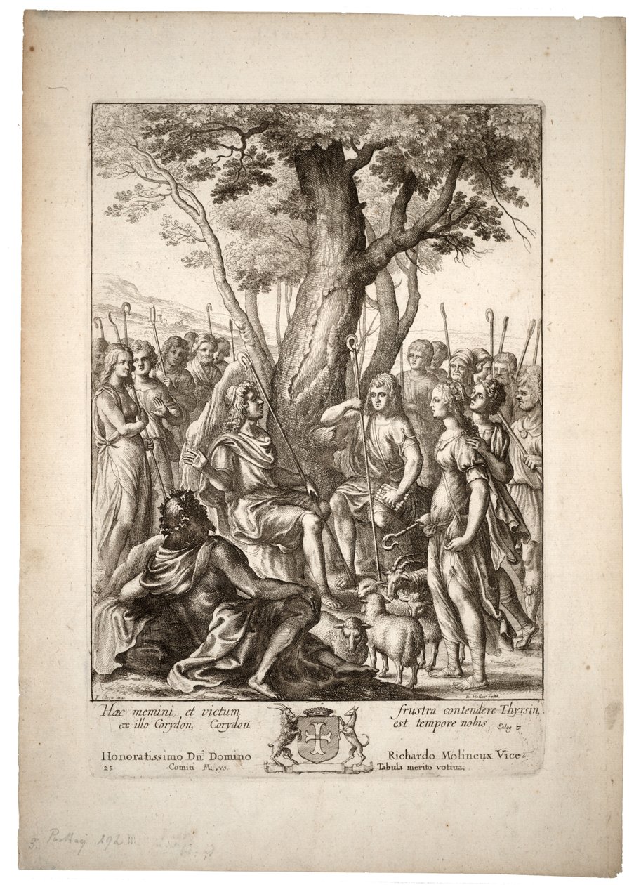 Meliboeus. 3. állapot alkotó: Wenceslaus Hollar