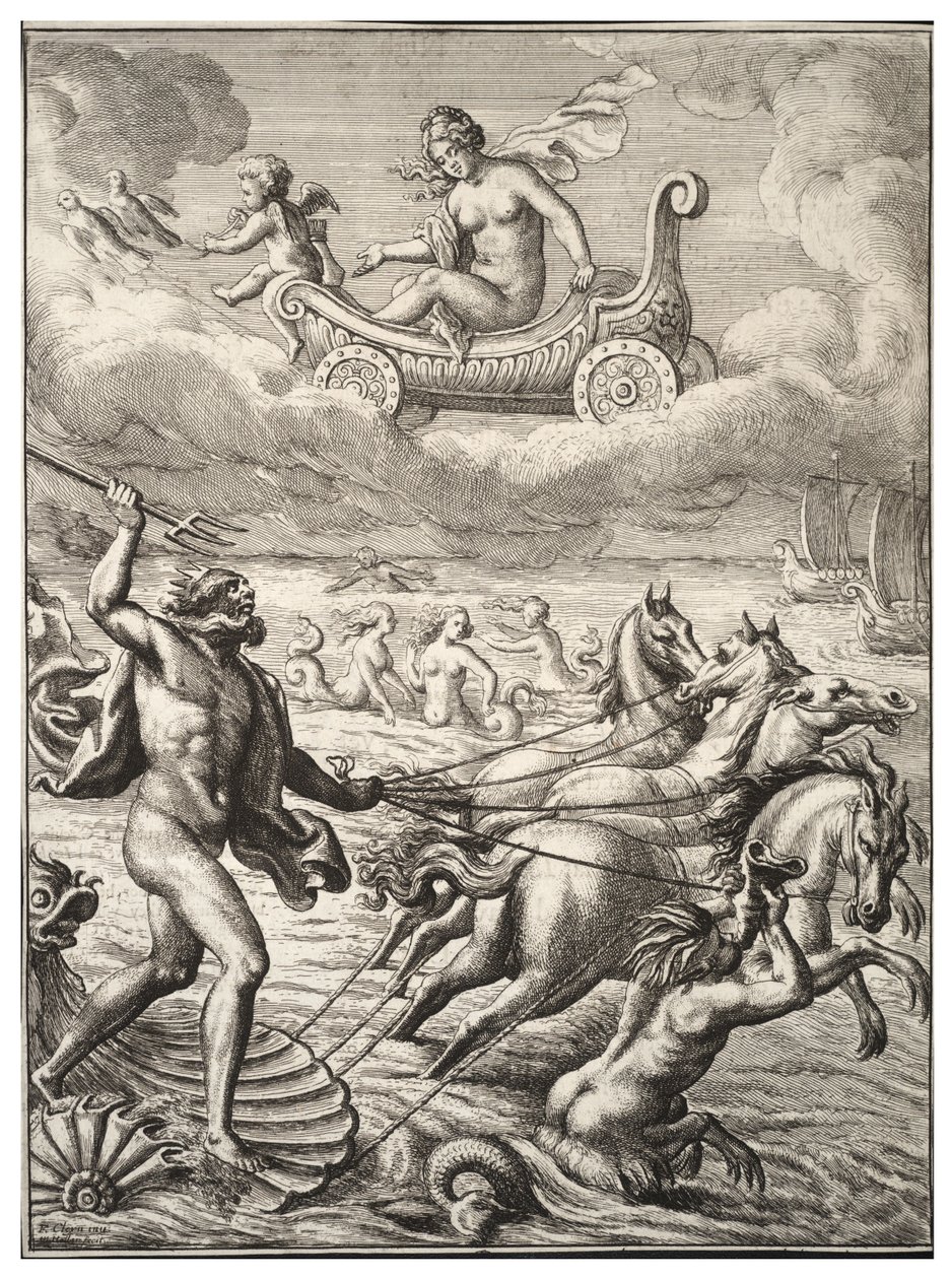 Neptunusz és Vénusz. 2. állapot alkotó: Wenceslaus Hollar