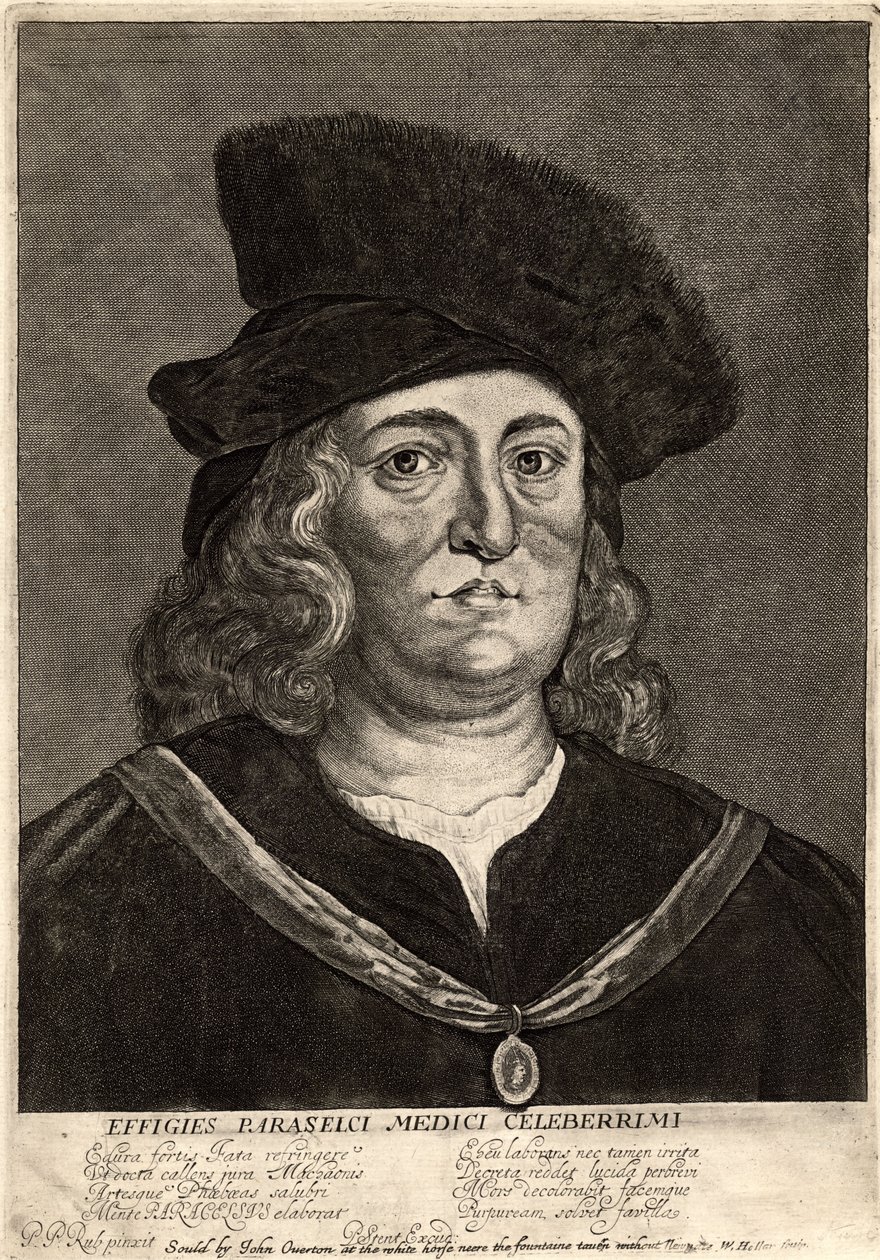 Paracelsus. 2. állapot alkotó: Wenceslaus Hollar