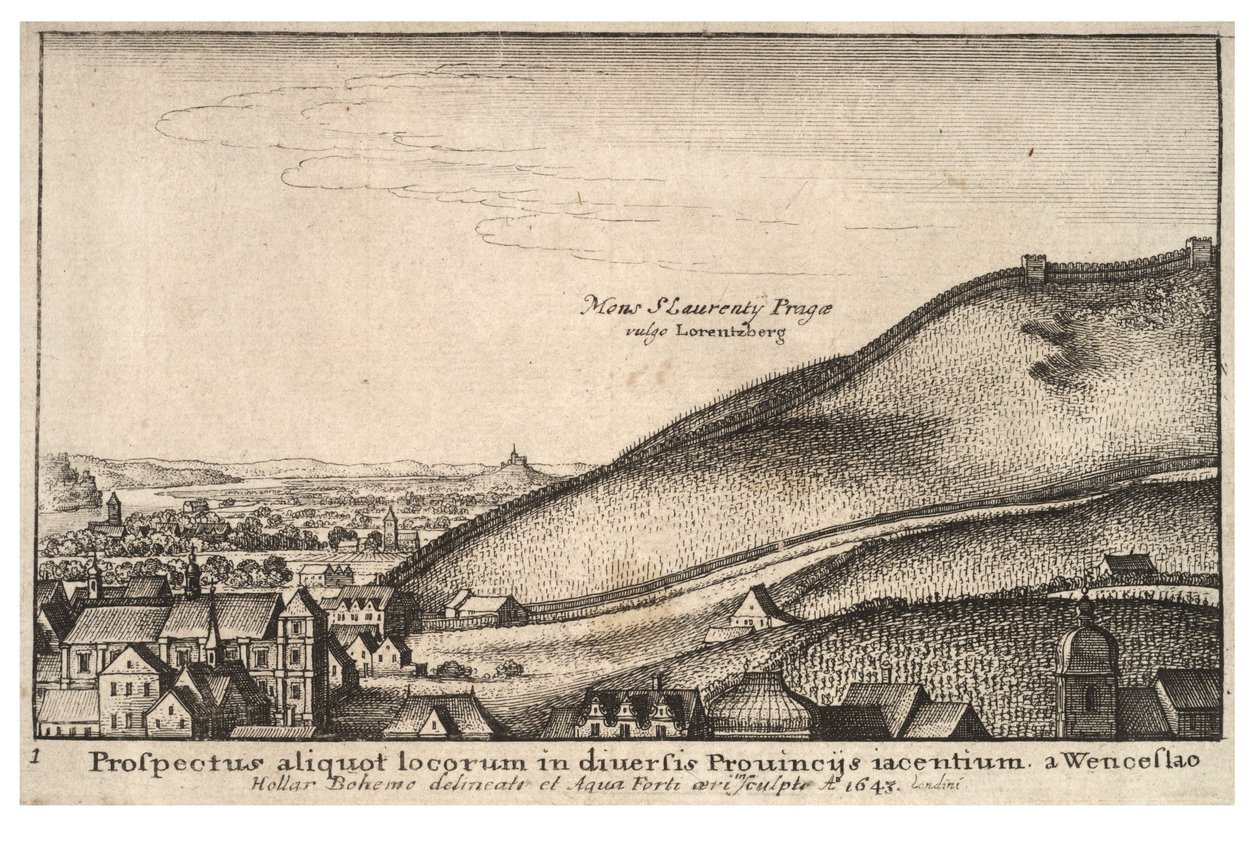Prága. 1. állapot alkotó: Wenceslaus Hollar