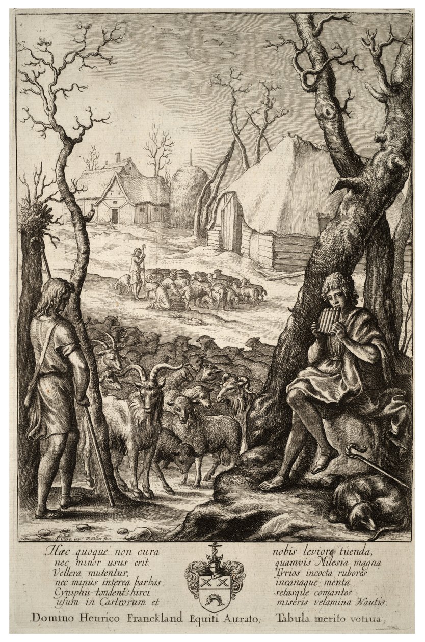 Állattenyésztés. 1. állapot alkotó: Wenceslaus Hollar