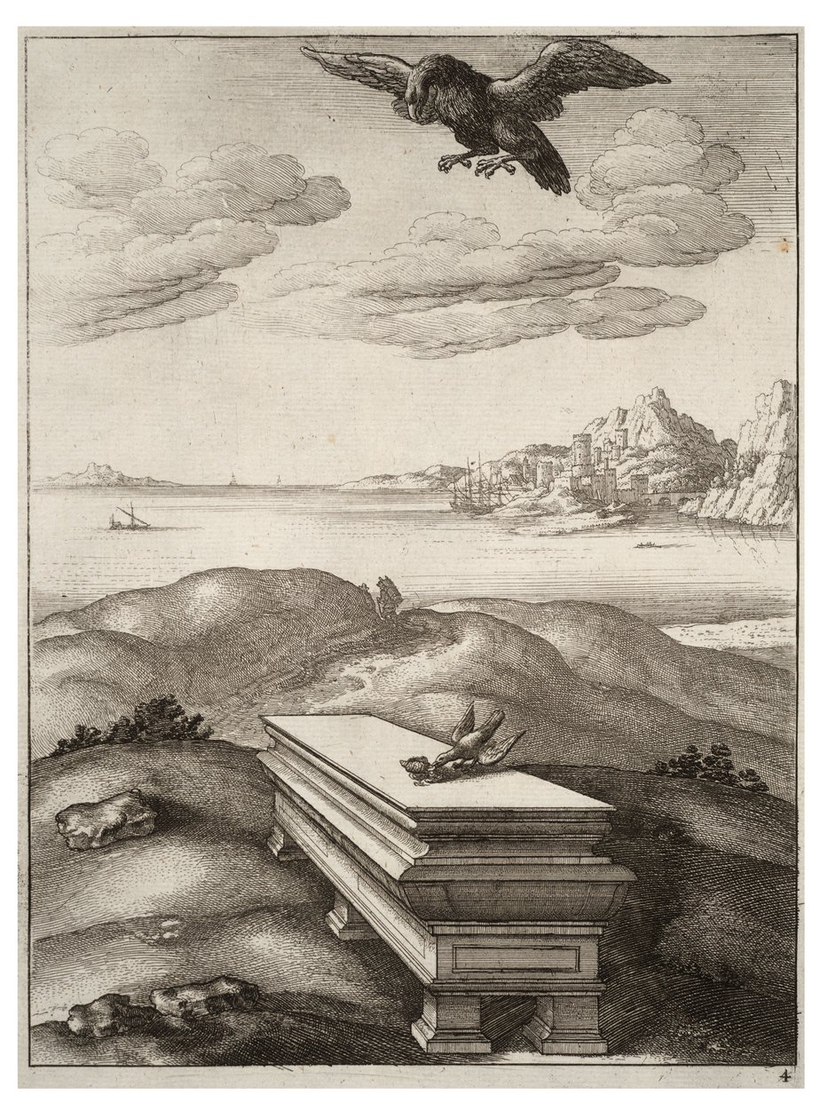 A sas és a hajnal alkotó: Wenceslaus Hollar