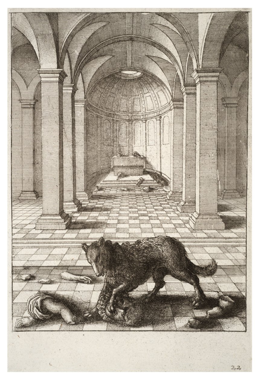 A farkas és a szobor alkotó: Wenceslaus Hollar