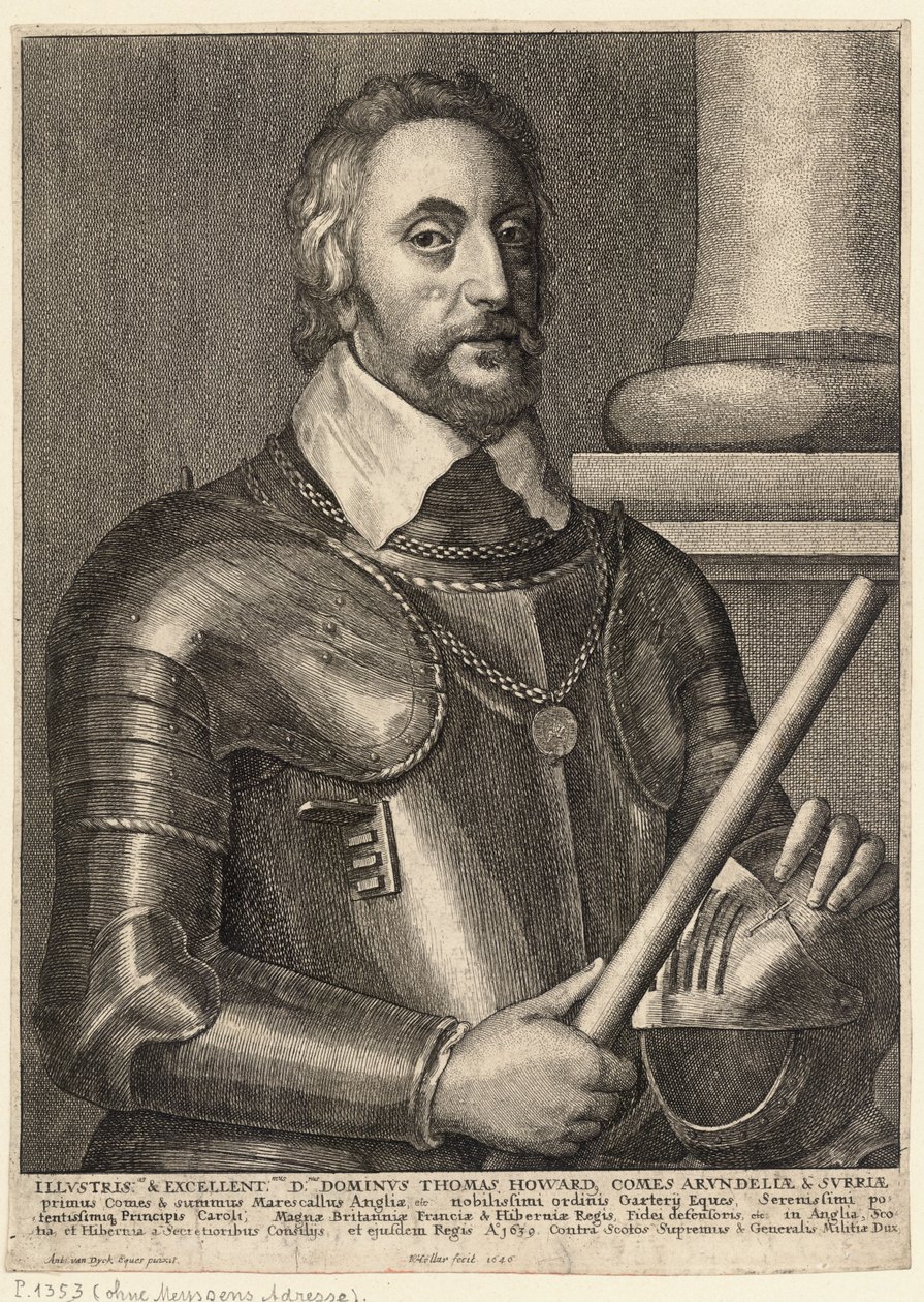 Thomas, Arundel grófja. 2. állapot alkotó: Wenceslaus Hollar