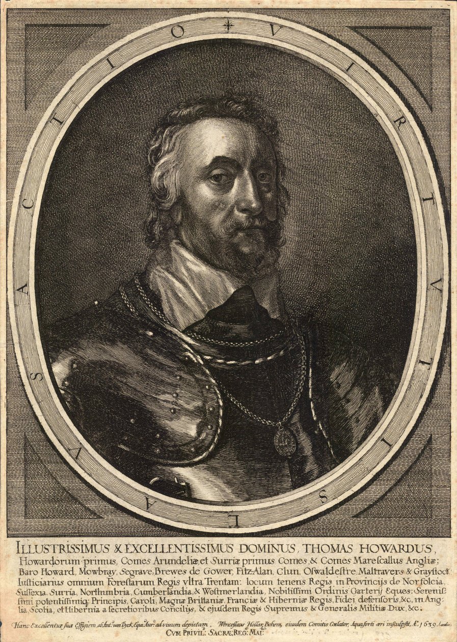 Thomas, Arundel grófja. 3. állapot alkotó: Wenceslaus Hollar