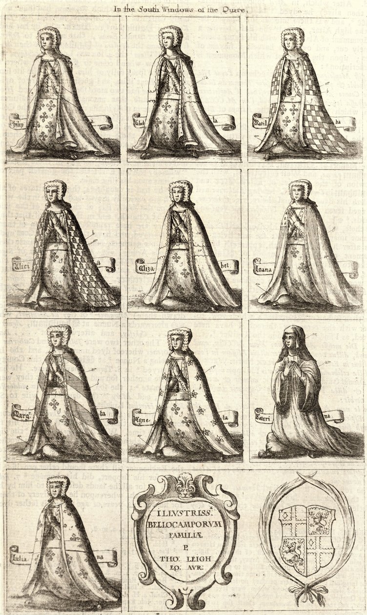 Warwick (ólomüveg) alkotó: Wenceslaus Hollar