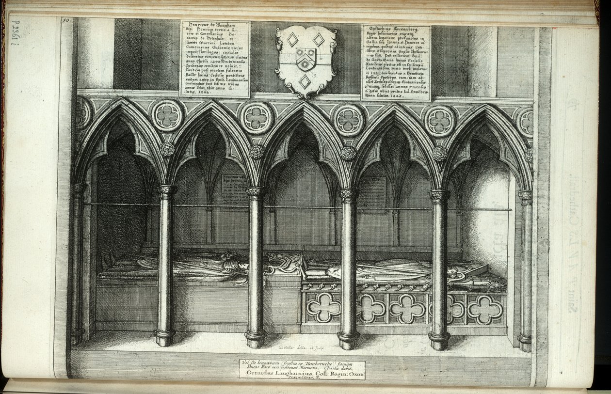 Wengham és Fauconberg. 1. állapot alkotó: Wenceslaus Hollar