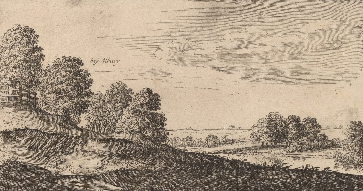 Albury, 1645. alkotó: Wenceslaus Hollar