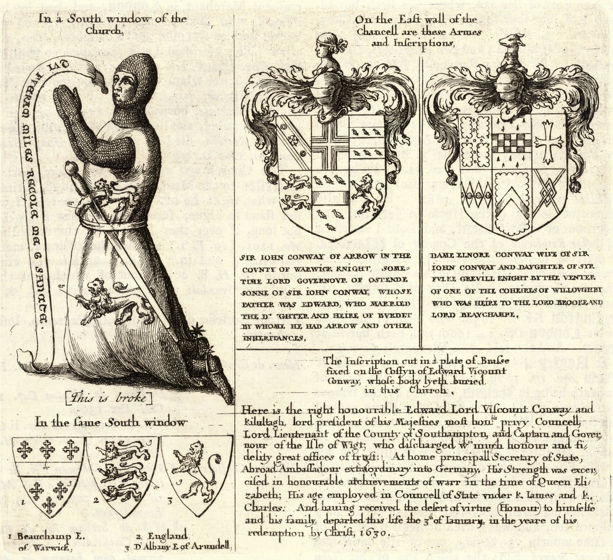 Nyíl (ólomüveg). 2. állapot alkotó: Wenceslaus Hollar