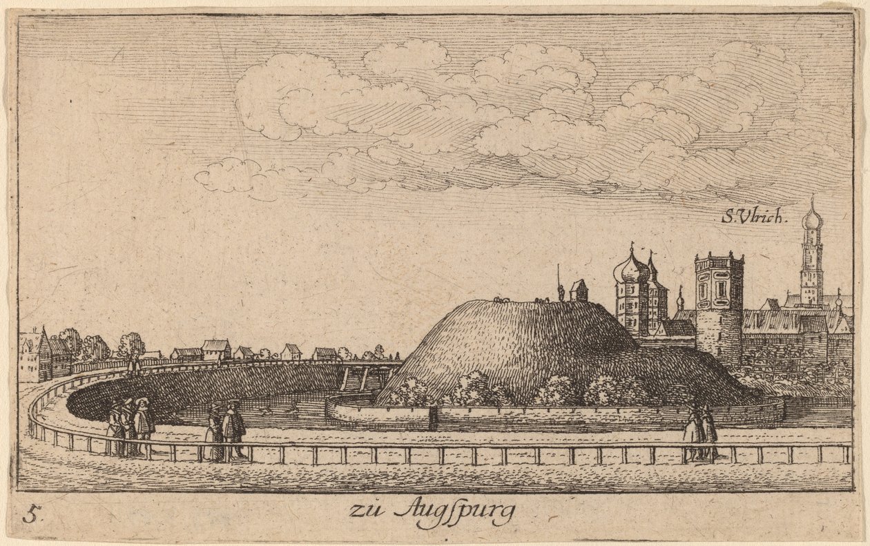 Augsburg alkotó: Wenceslaus Hollar