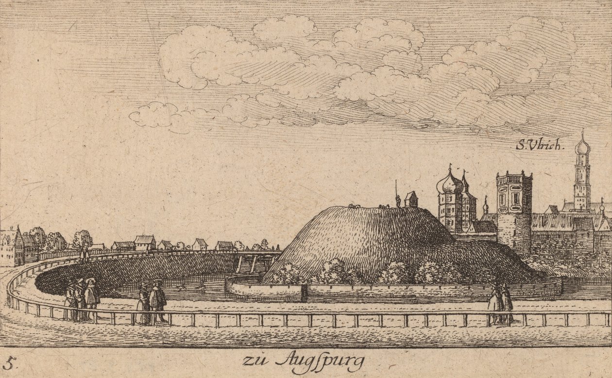 Augsburg, 1635. alkotó: Wenceslaus Hollar