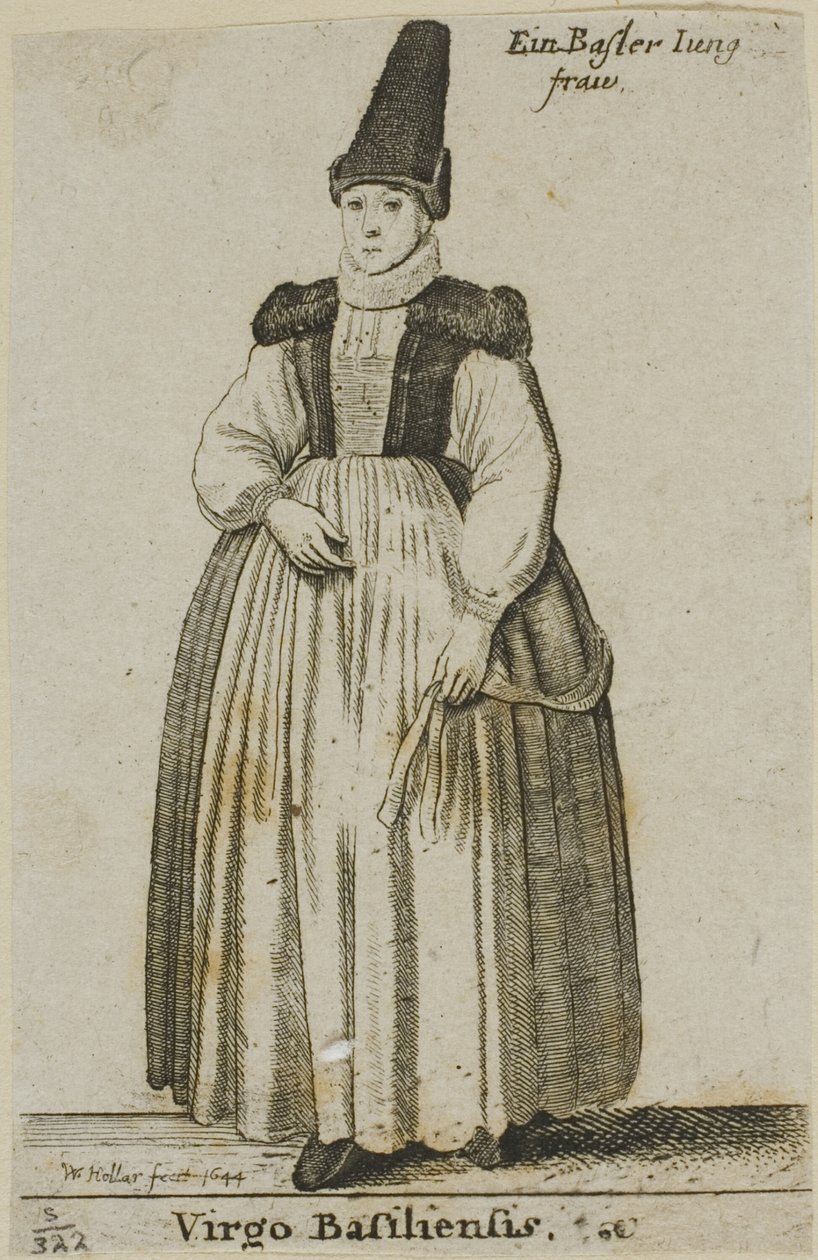 Bázeli nő alkotó: Wenceslaus Hollar
