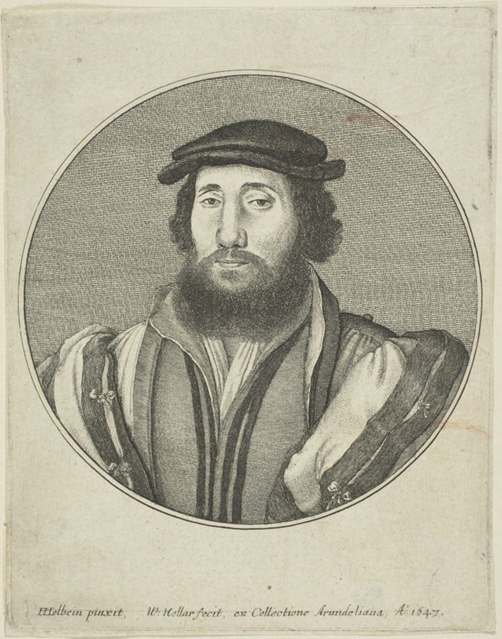 Szakállas Férfi alkotó: Wenceslaus Hollar