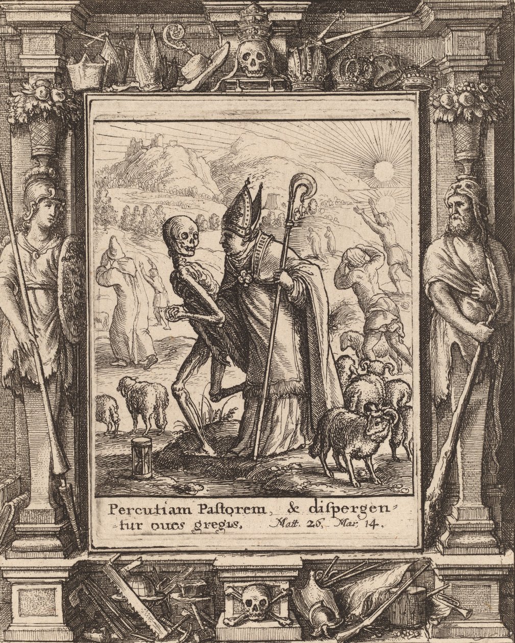 püspök, 1651. alkotó: Wenceslaus Hollar