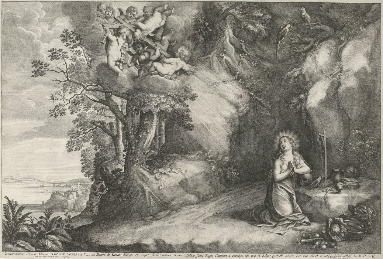 Mária Magdolna Boetawardinak alkotó: Wenceslaus Hollar