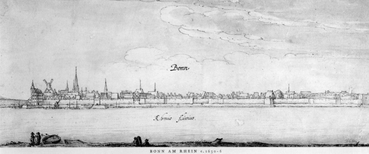 Bonn, 1630-36 körül alkotó: Wenceslaus Hollar