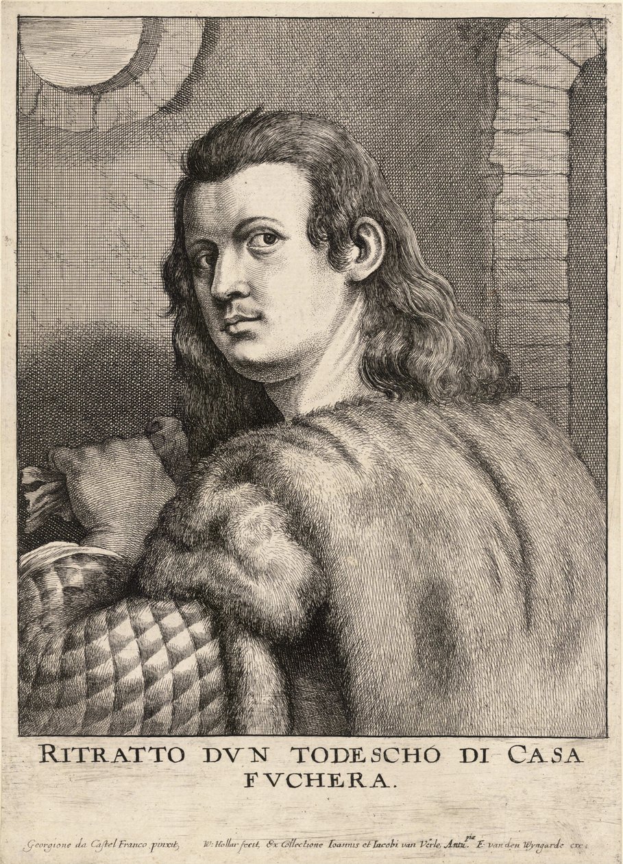 Buffalmacco vagy „Todescho di Casa Fuchera”. 3. állapot alkotó: Wenceslaus Hollar