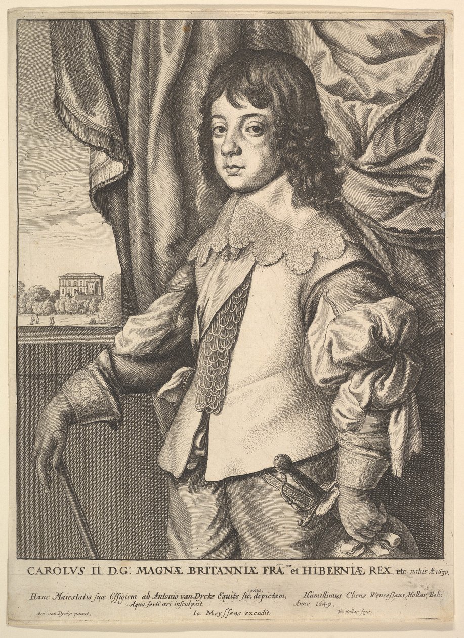 Károly, 1649. alkotó: Wenceslaus Hollar