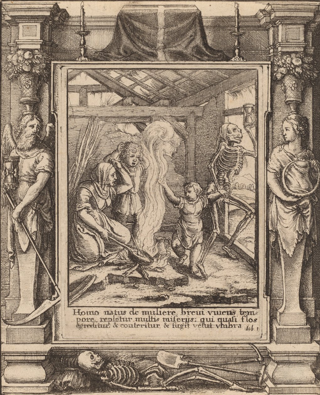 Gyermek, 1651. alkotó: Wenceslaus Hollar