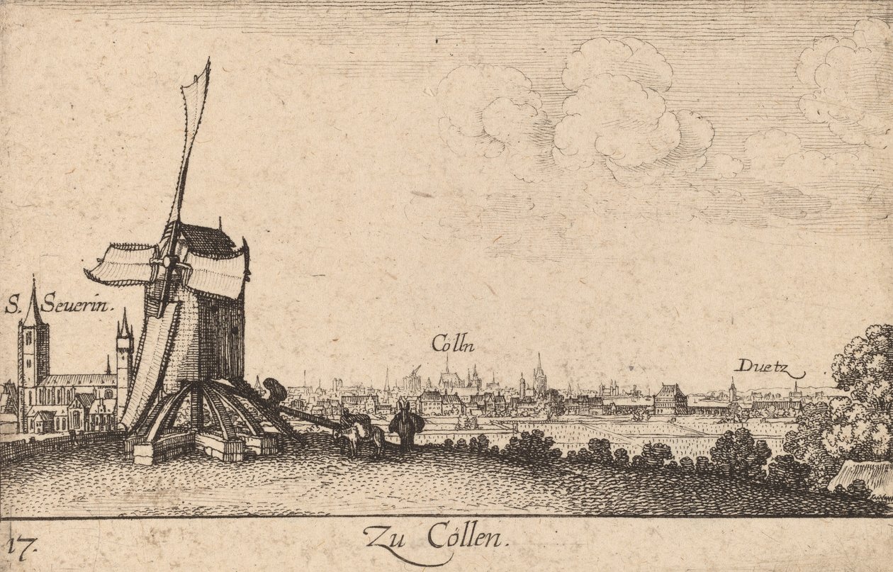 Köln, 1635. alkotó: Wenceslaus Hollar