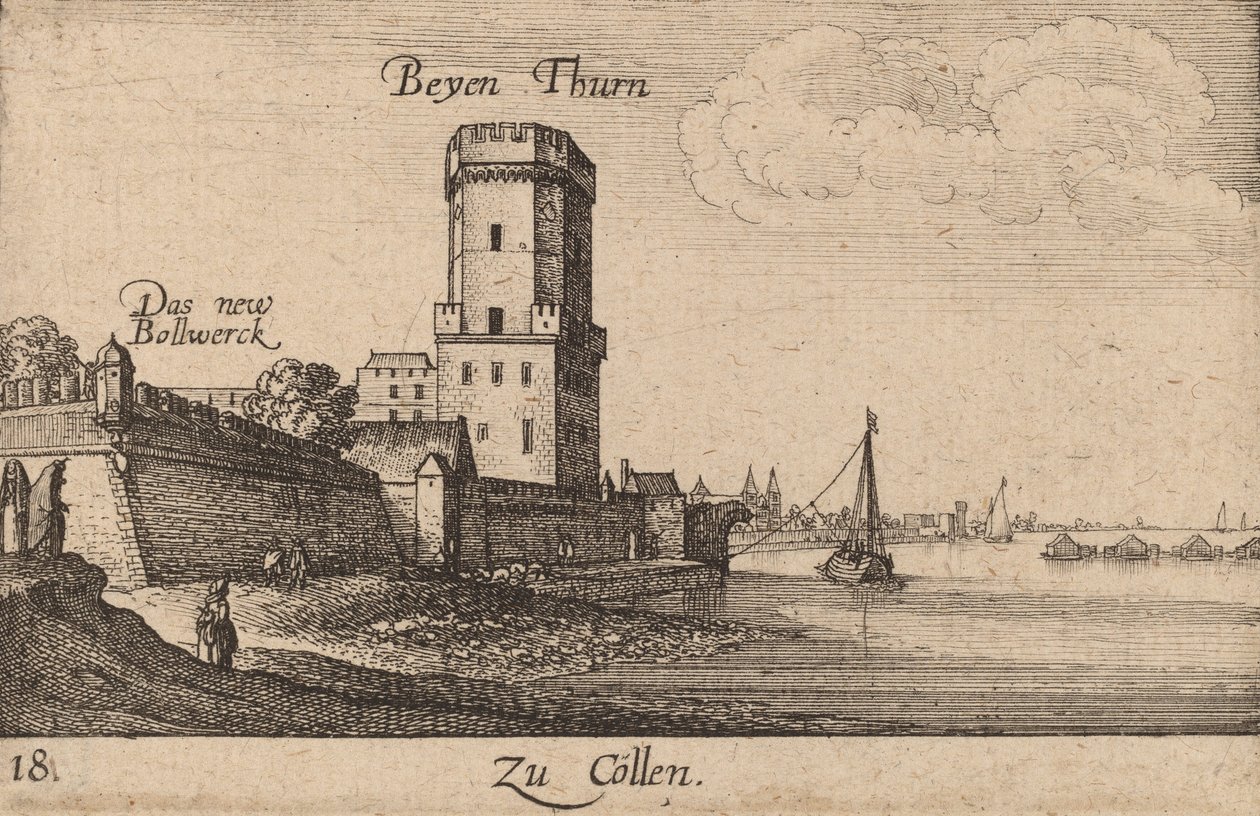 Köln, 1635. alkotó: Wenceslaus Hollar