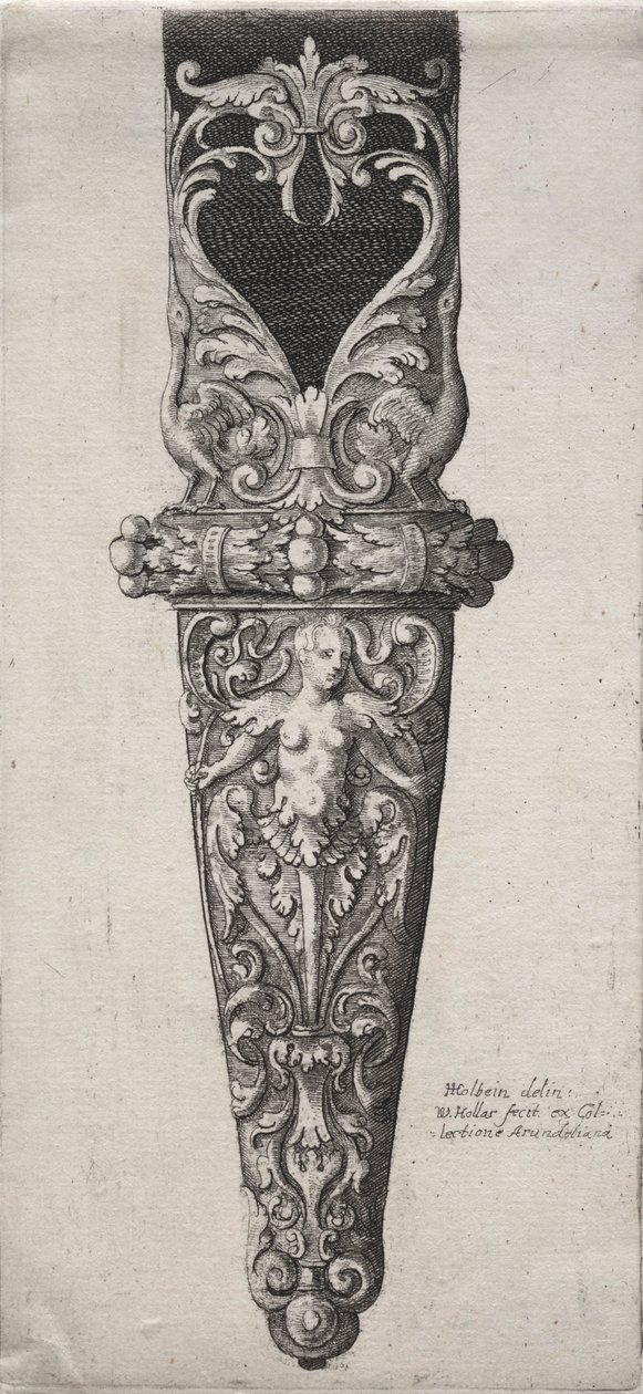 Tőrhüvely kialakítása. alkotó: Wenceslaus Hollar