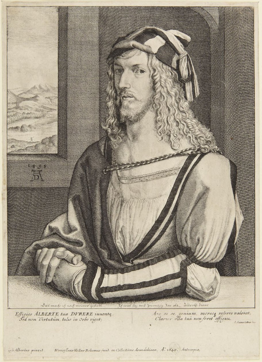 Dürer fiatal korában alkotó: Wenceslaus Hollar