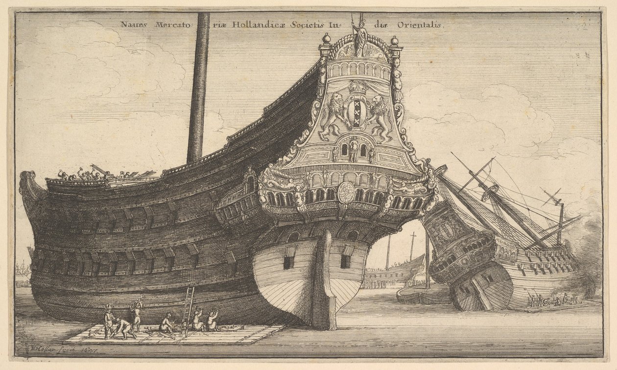Holland kelet-indiai, 1647. alkotó: Wenceslaus Hollar