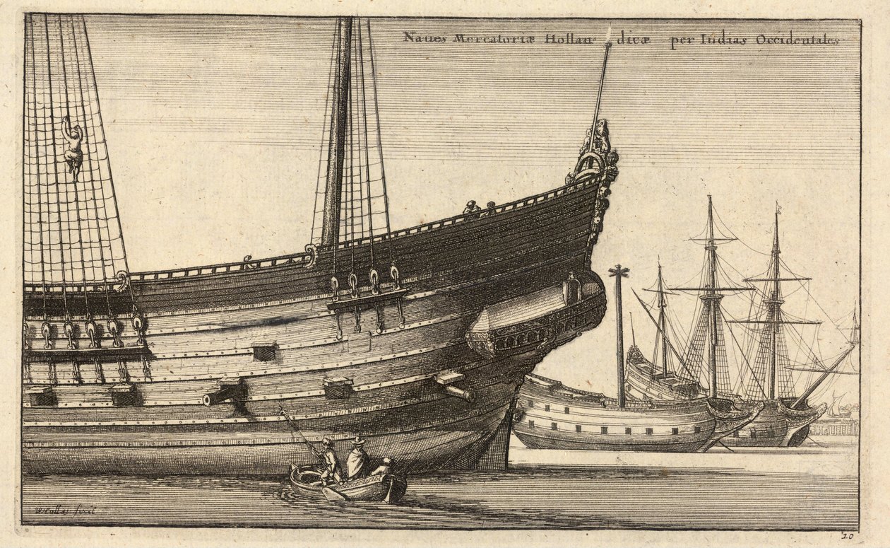 holland nyugat-indiai. 2. állapot alkotó: Wenceslaus Hollar