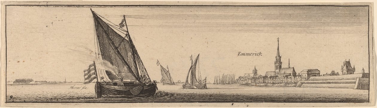 Emmerich alkotó: Wenceslaus Hollar