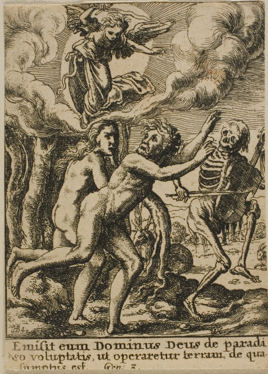Kiűzetés a Paradicsomból alkotó: Wenceslaus Hollar