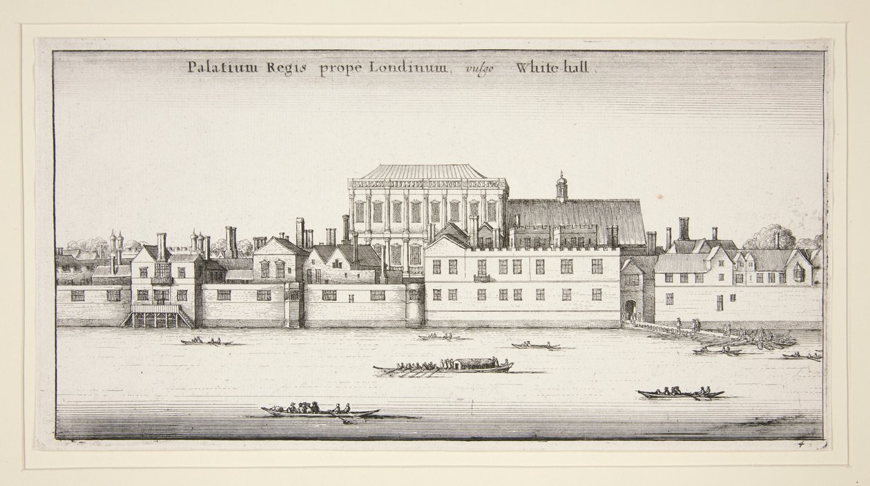 Négy látkép Wesminsterről, Lambethről és Whitehallról, a Londoni látképek sorozatból alkotó: Wenceslaus Hollar