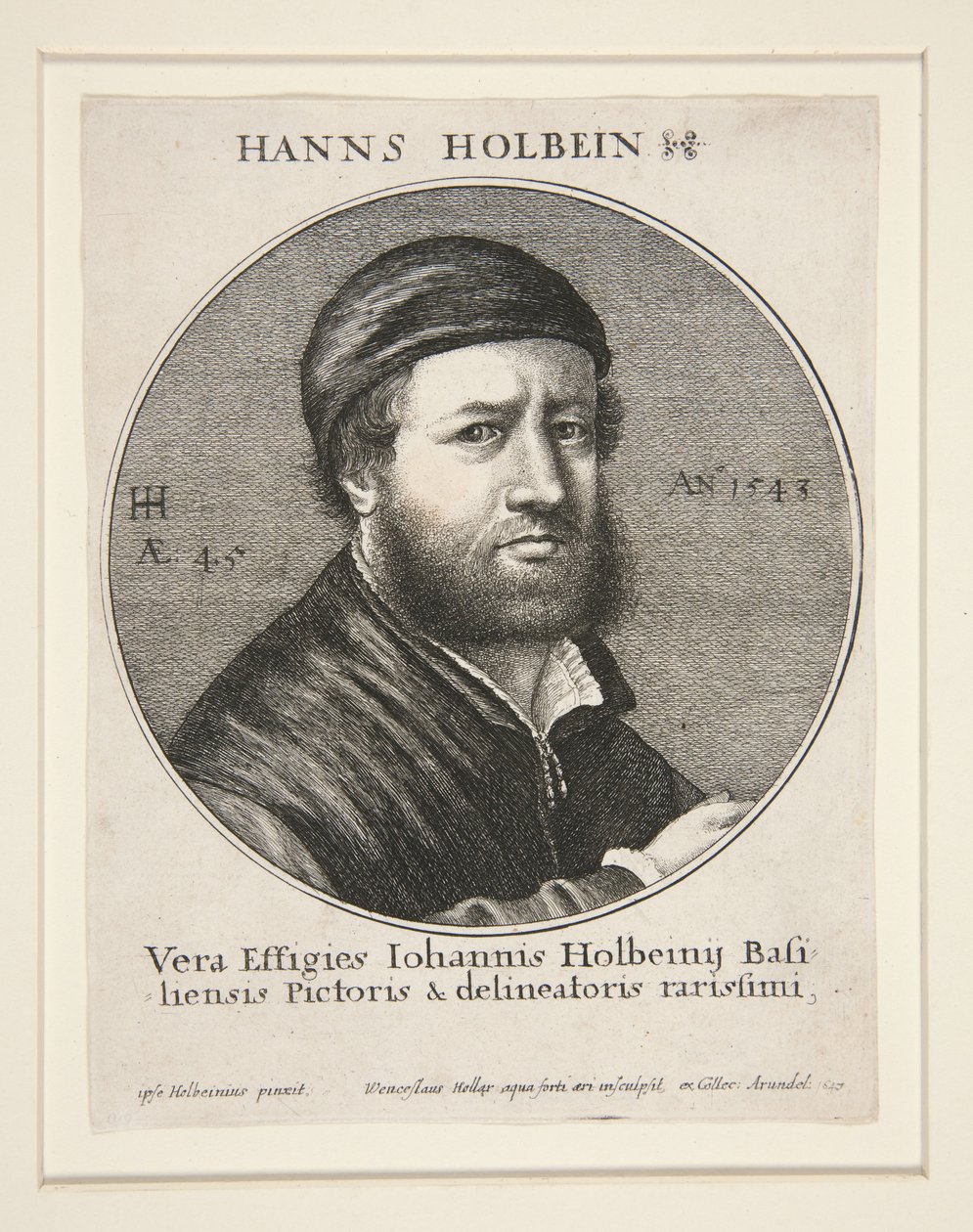 Hans Holbein a Fiatalabb (1497/8–1543) alkotó: Wenceslaus Hollar