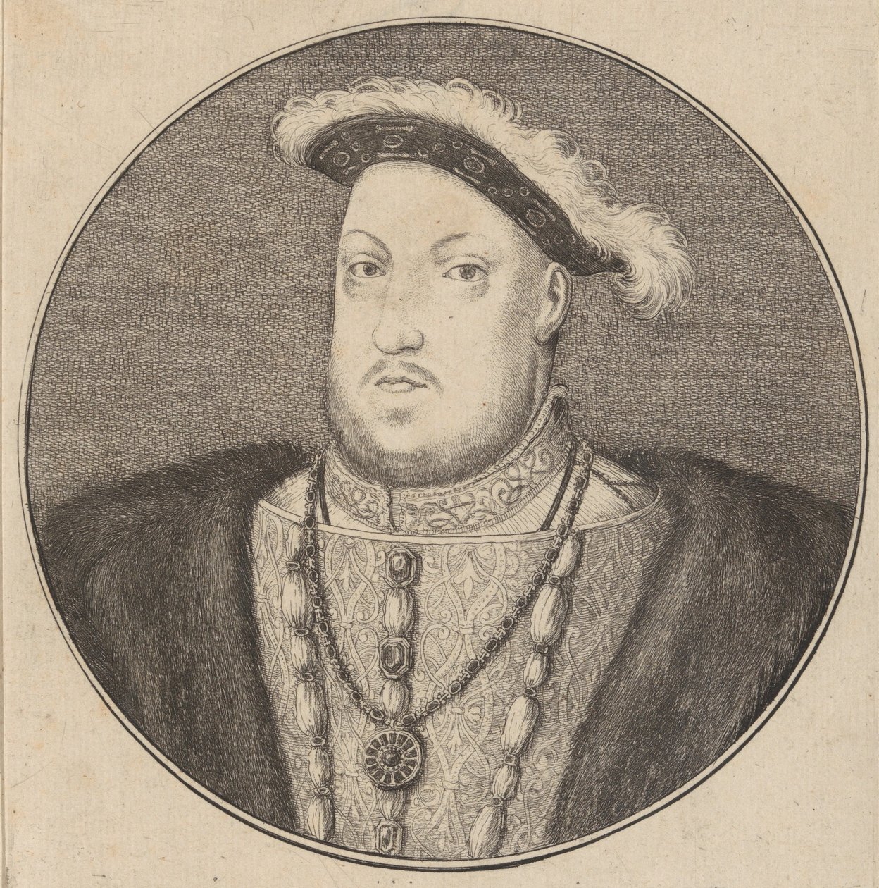 Henrik angol király stb. alkotó: Wenceslaus Hollar