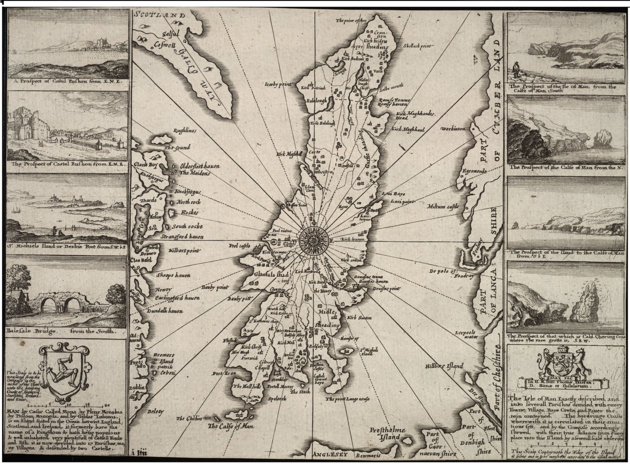 Man-sziget alkotó: Wenceslaus Hollar