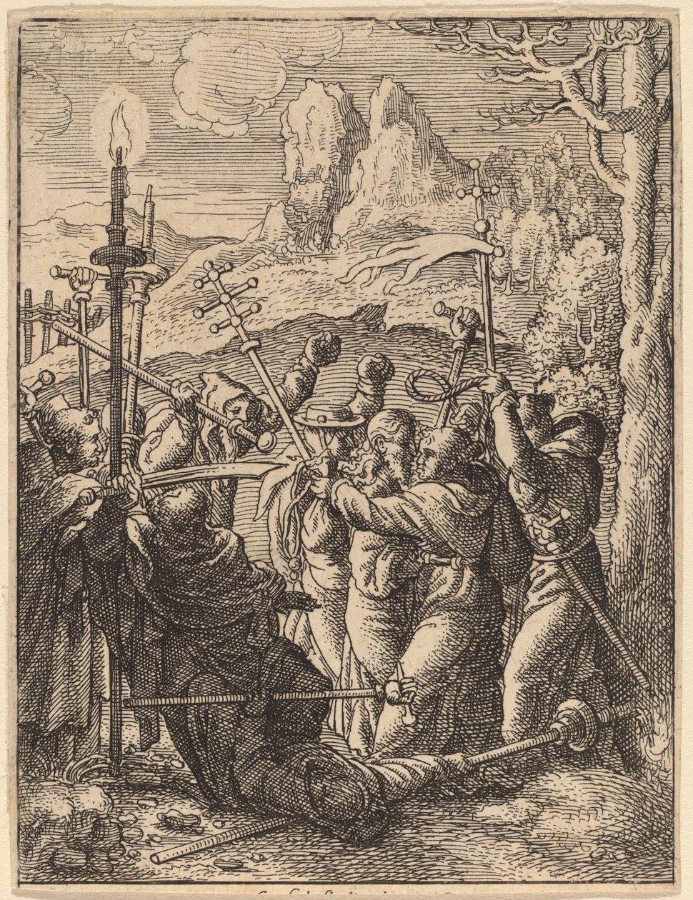 Jézus elvett alkotó: Wenceslaus Hollar