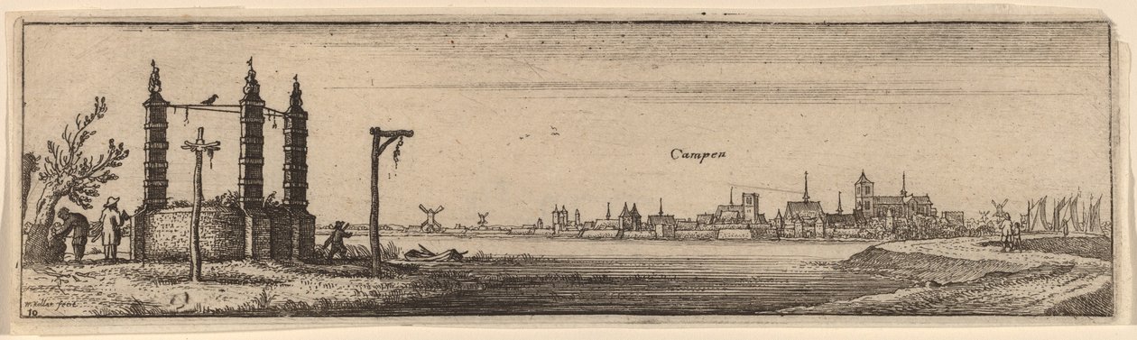 A csata alkotó: Wenceslaus Hollar