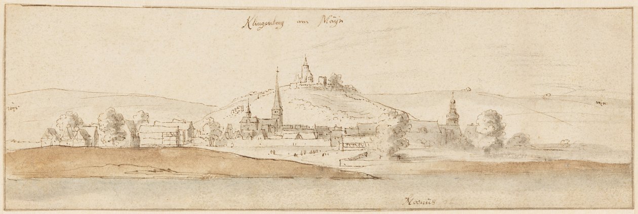 Klingenberg am Main alkotó: Wenceslaus Hollar