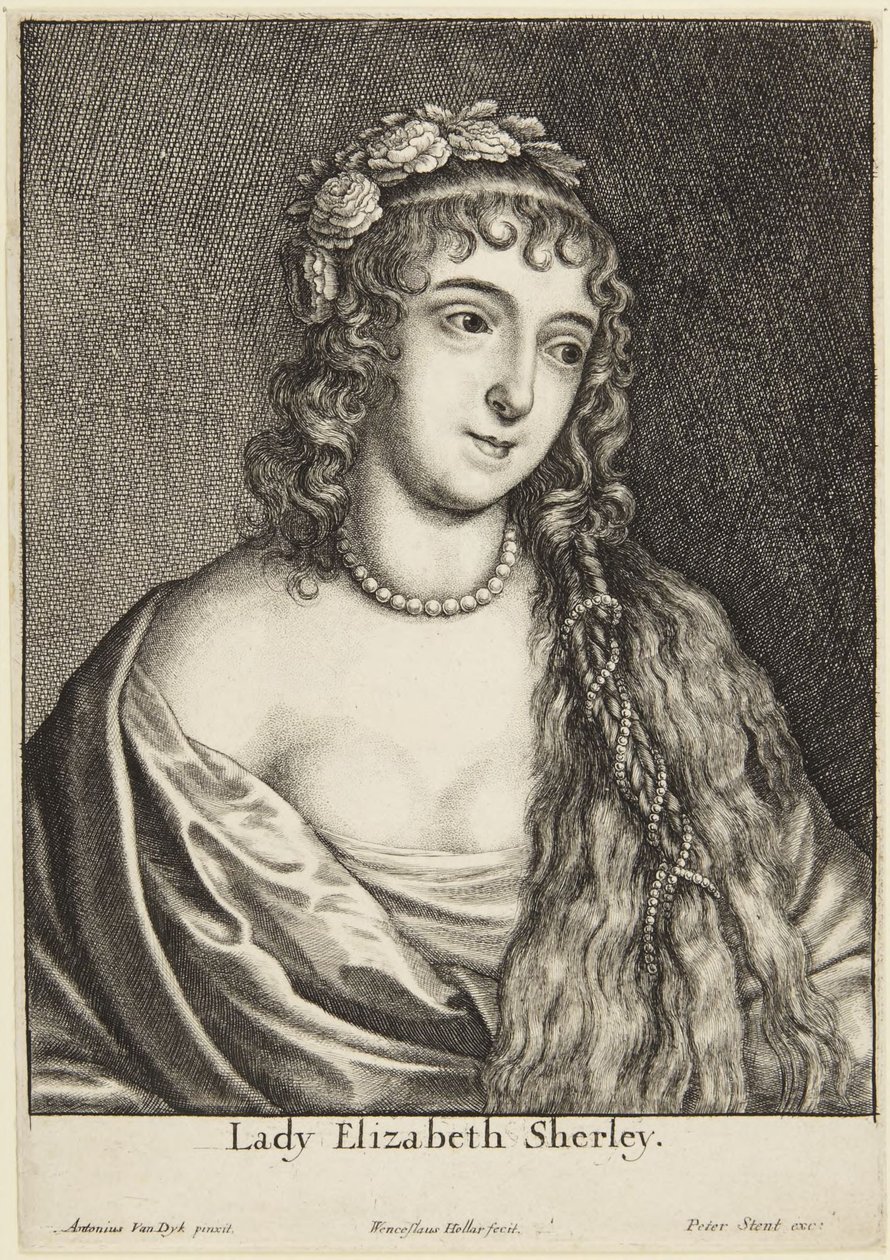 Lady Elizabeth Sherley alkotó: Wenceslaus Hollar