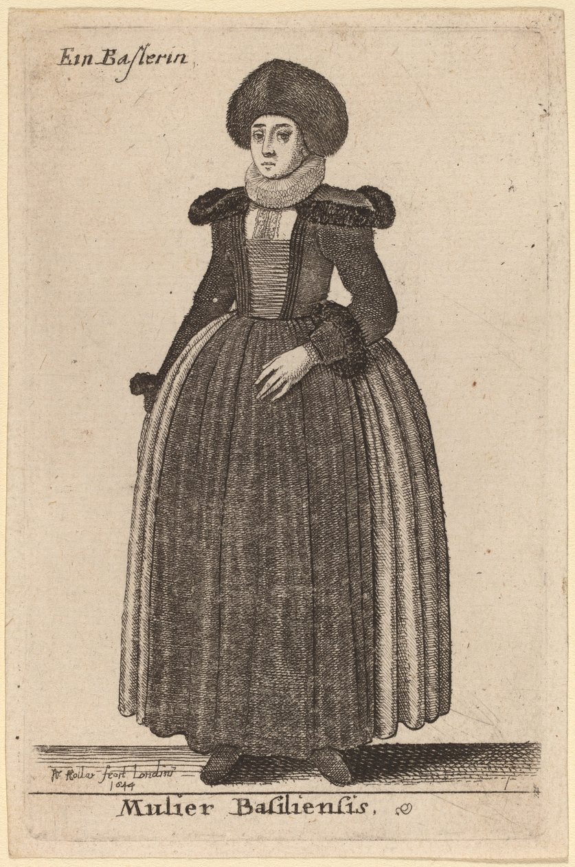 Egy bázeli nő alkotó: Wenceslaus Hollar