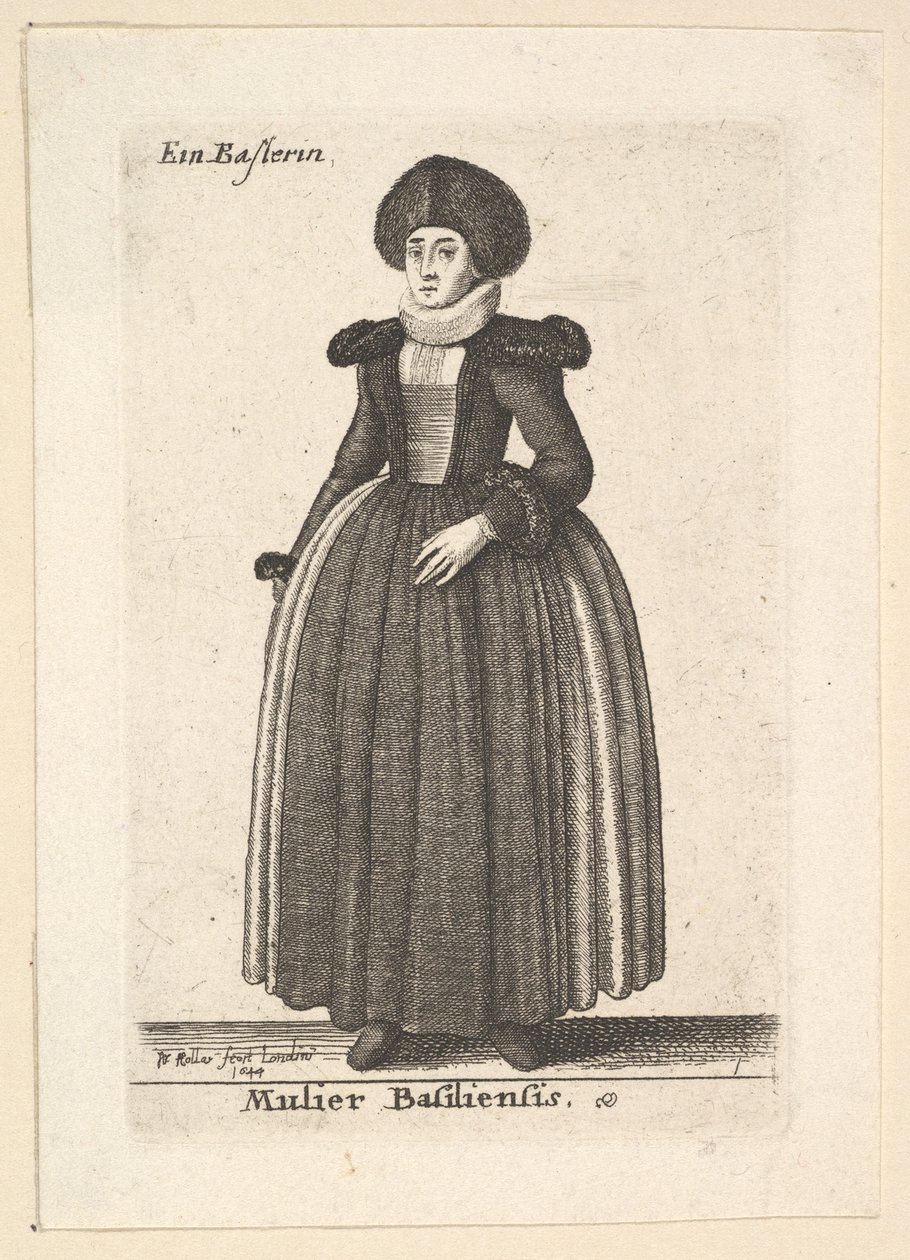 Bázeli nő alkotó: Wenceslaus Hollar