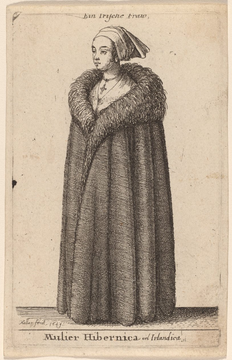 Egy ír nő alkotó: Wenceslaus Hollar