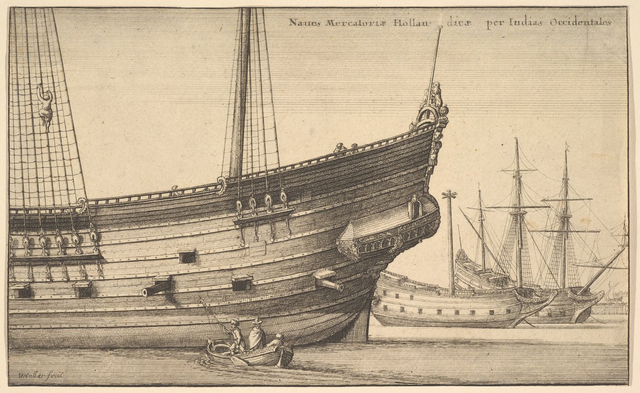 Holland nyugat-indiai holland Nyugat-India, 1625-77 alkotó: Wenceslaus Hollar