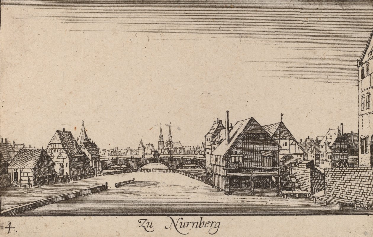 Nürnberg, 1635. alkotó: Wenceslaus Hollar