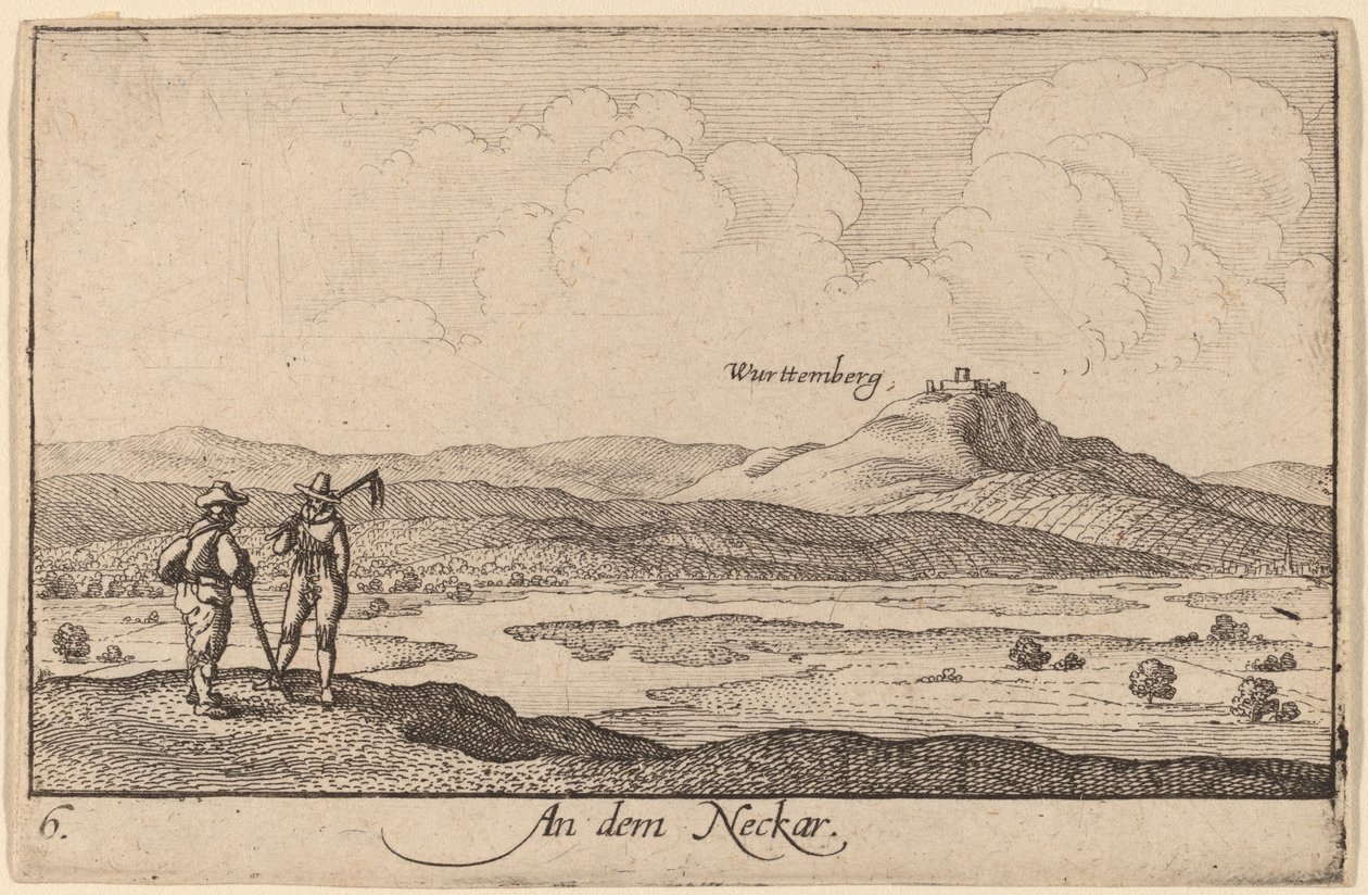 A Neckaron alkotó: Wenceslaus Hollar
