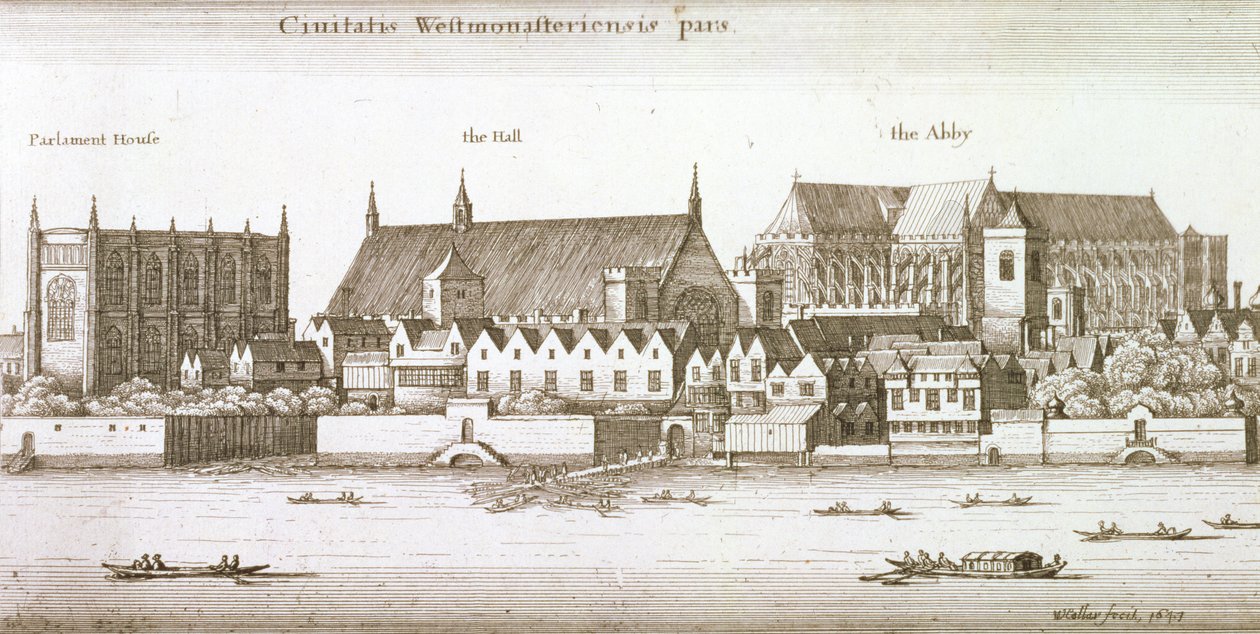 Westminster város része, 1647 alkotó: Wenceslaus Hollar