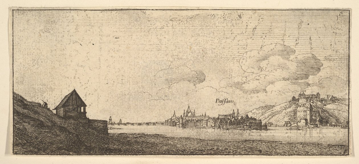 Passau, 1652-77. alkotó: Wenceslaus Hollar