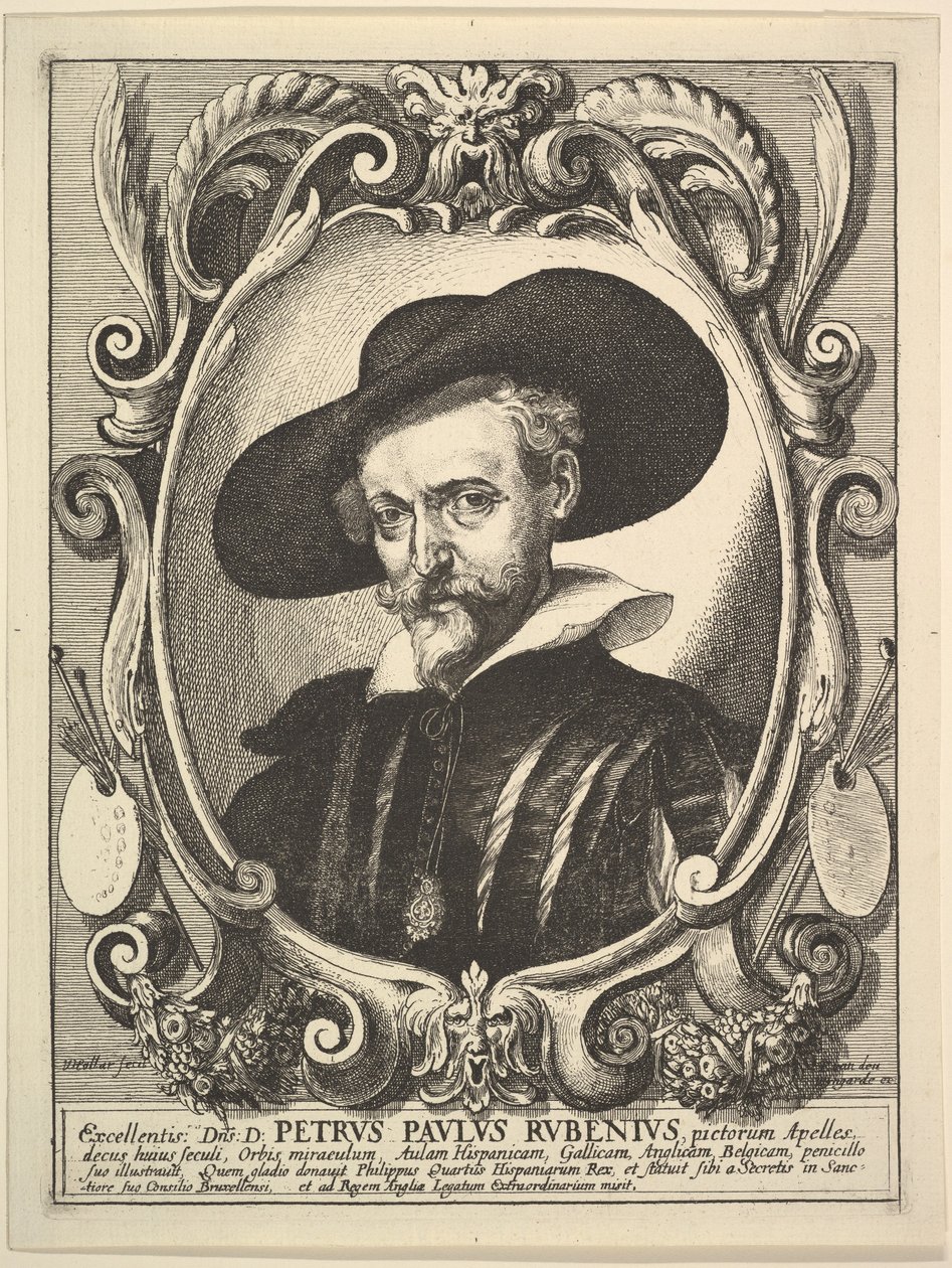 Peter Paul Rubens Peter Paul Rubenius, 1625-77 alkotó: Wenceslaus Hollar