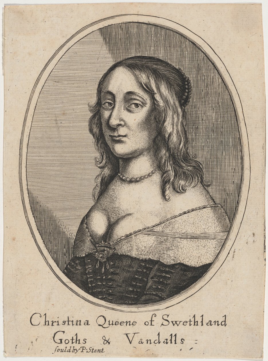 Krisztina királynő alkotó: Wenceslaus Hollar