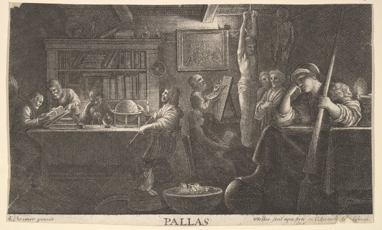 Pallas birodalma, 1646. alkotó: Wenceslaus Hollar